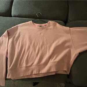Adidas Pink Crew Neck Sweatshirt